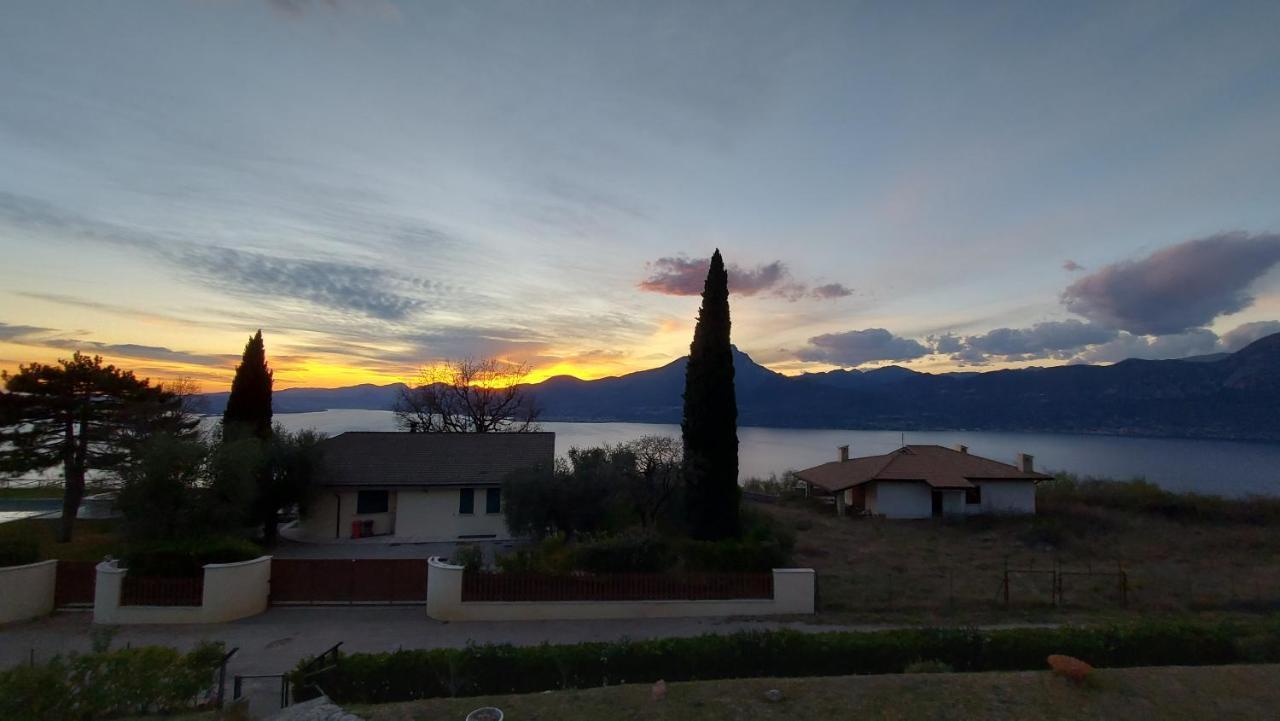 Garda Panoramic House Albisano Exterior foto