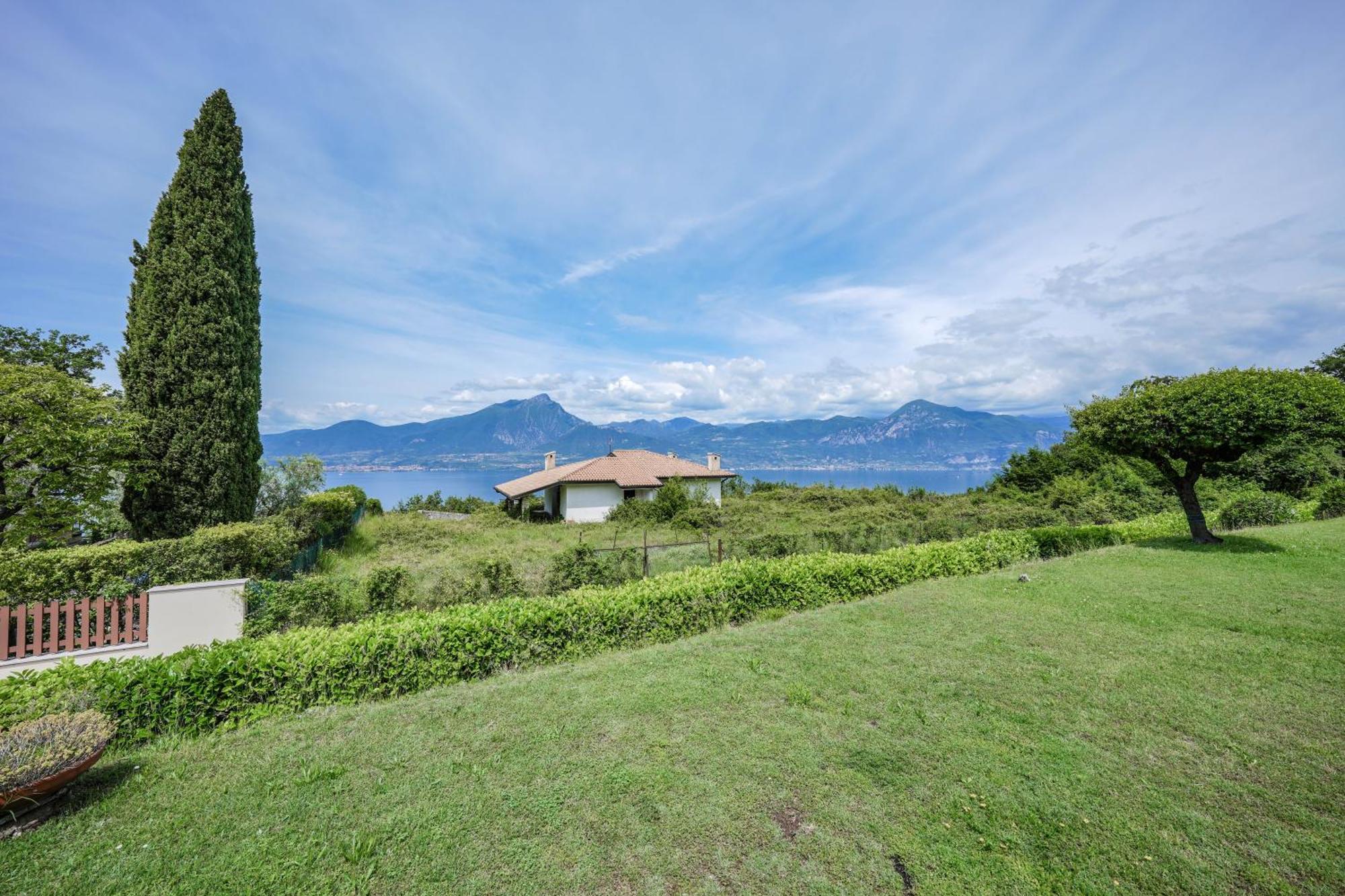 Garda Panoramic House Albisano Exterior foto